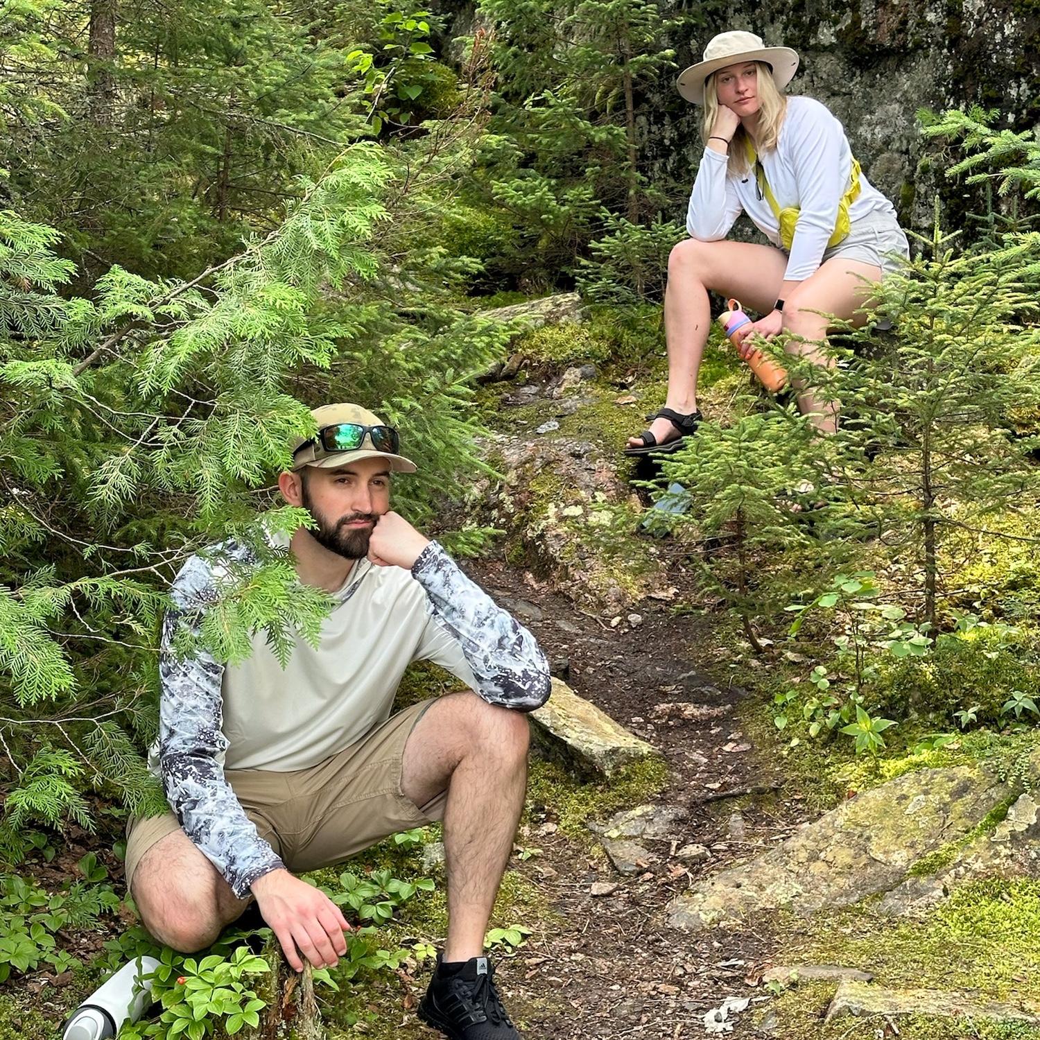 The two’s favorite Canada photo.