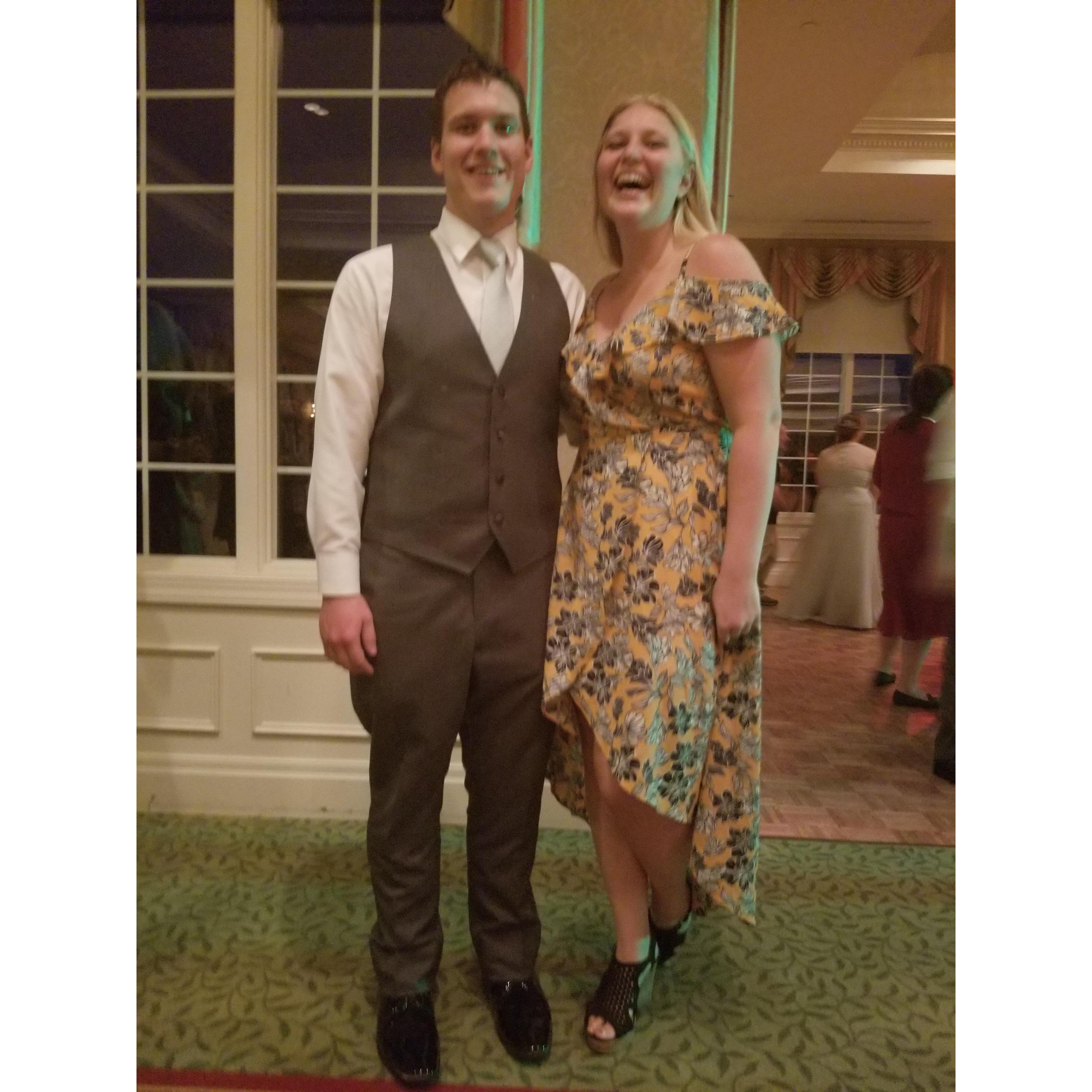 Our First wedding together!!