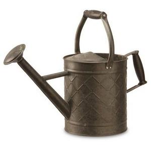 Garden Accents Antique Watering Can Black 12" - National Tree Company®