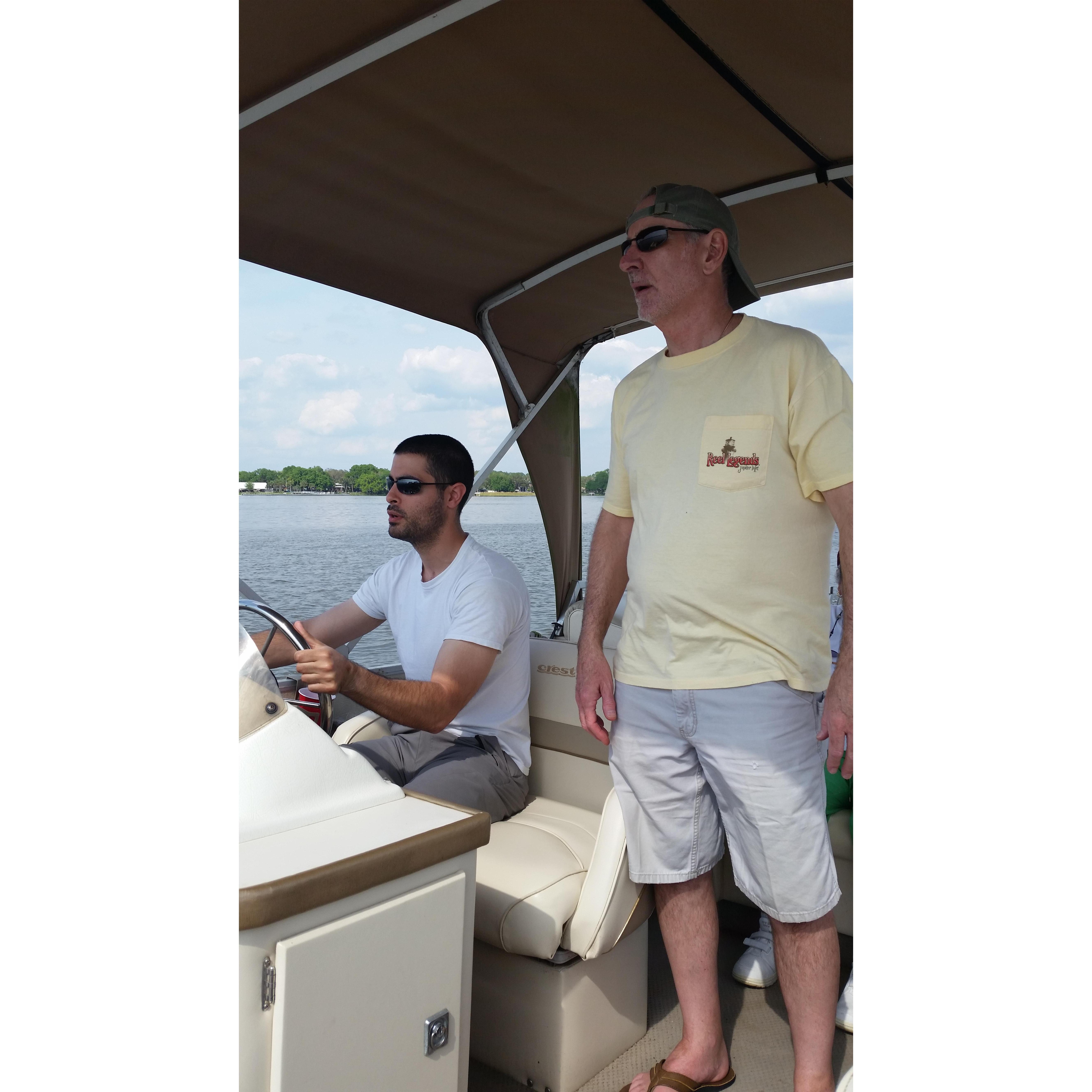 Driving the boat, FL