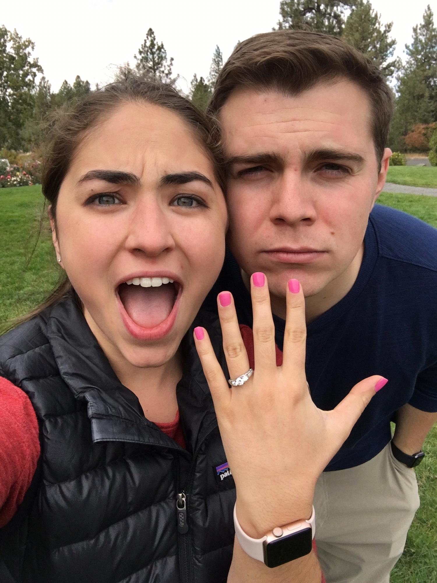Right after I said yes!
