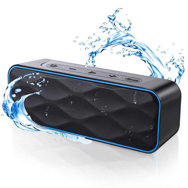 Bluetooth Speakers, ZoeeTree S1Pro Speaker Bluetooth Wireless with 20W HD Sound & Deep Bass, IPX7 Waterproof Speaker with 36Hours, 100Ft Wireless Range, Portable Speakers for Home, Outdoors, Travel