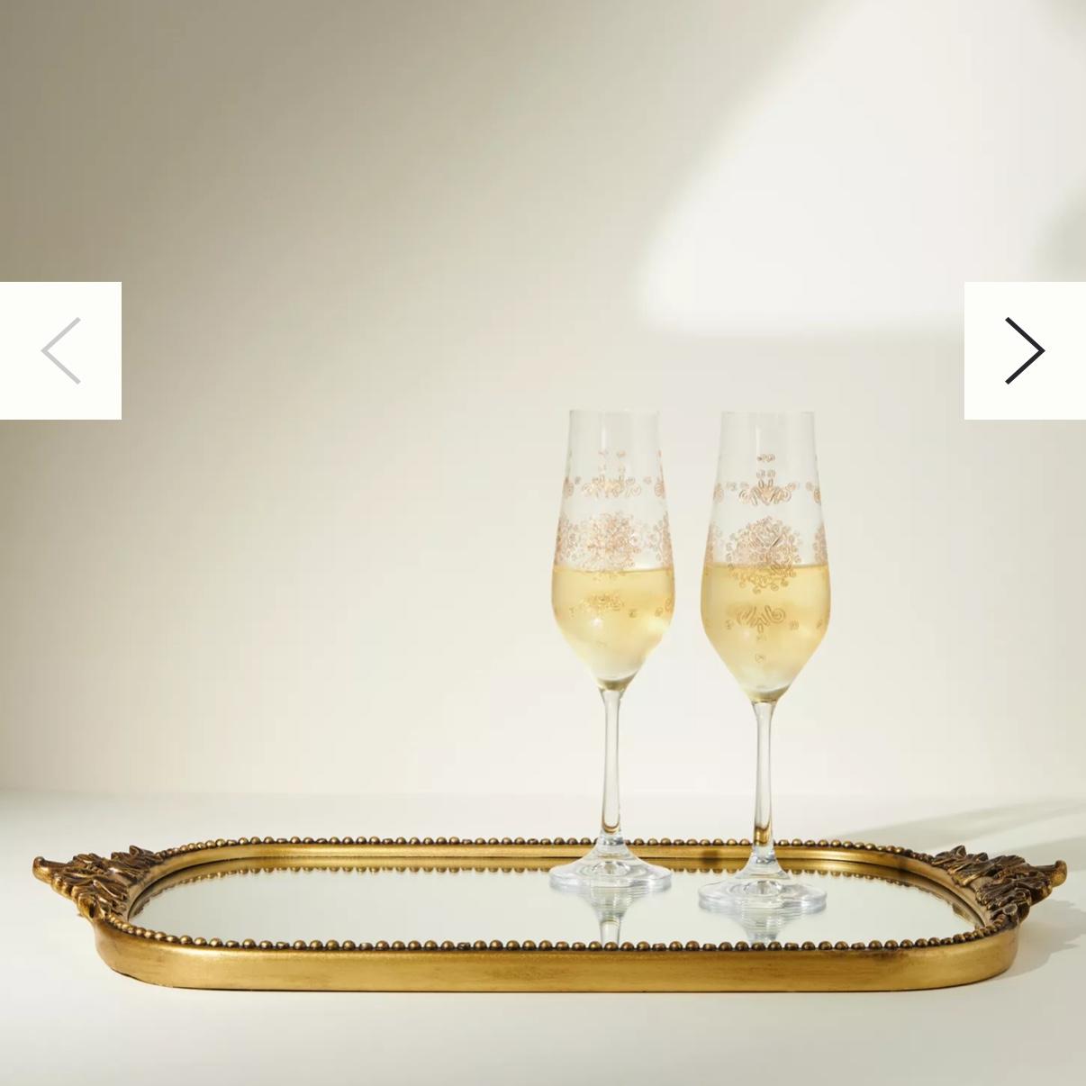 The Gleaming Primrose Vanity Tray