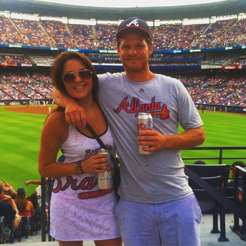 Their first Braves game together in 2014! It has become an annual event ever since.