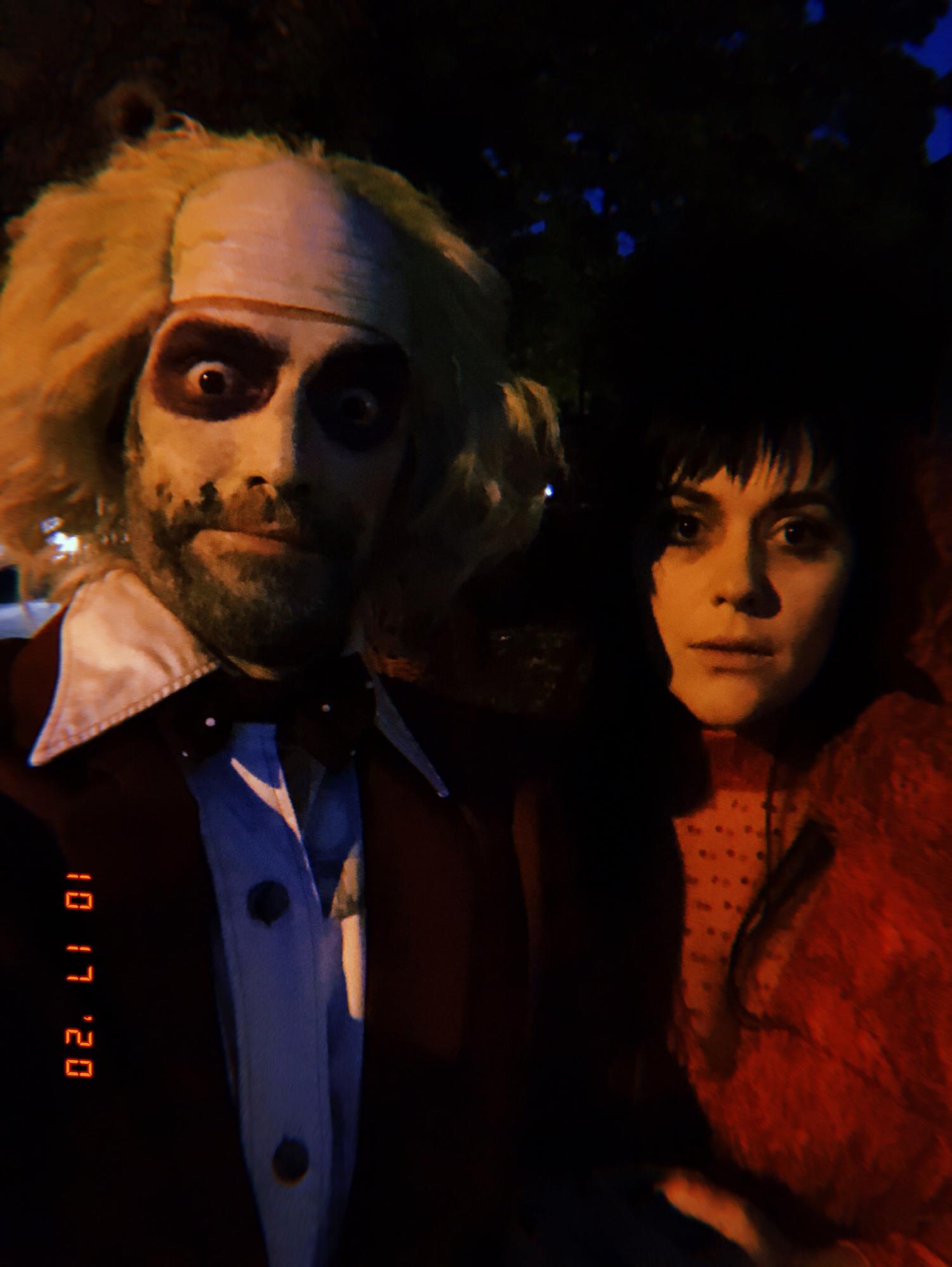 Beetlejuice and Lydia 🕷
