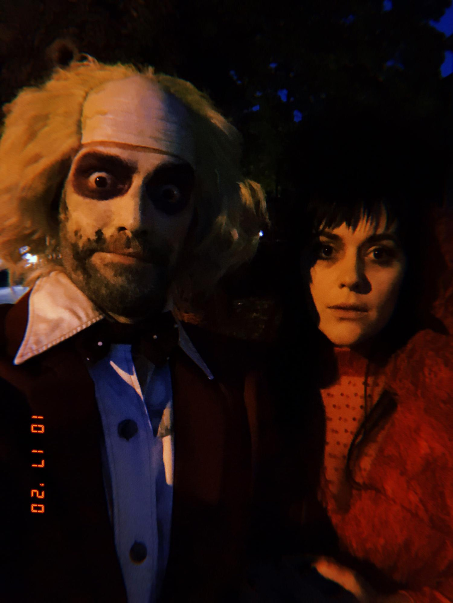 Beetlejuice and Lydia 🕷