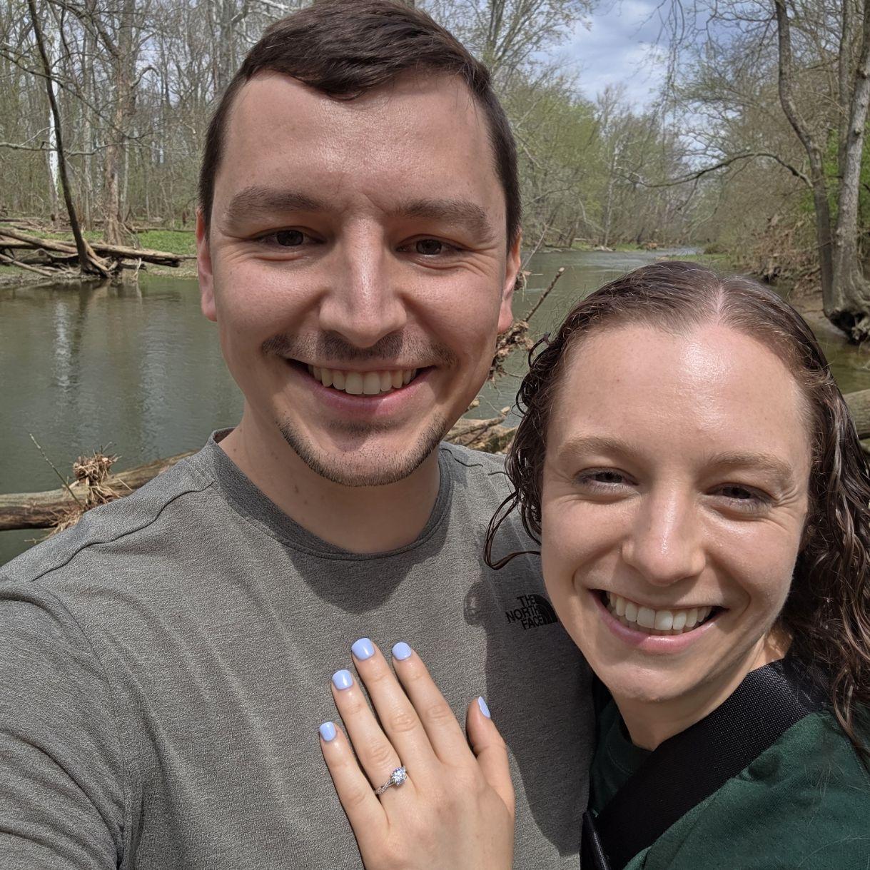 The day Colleen said YES!!