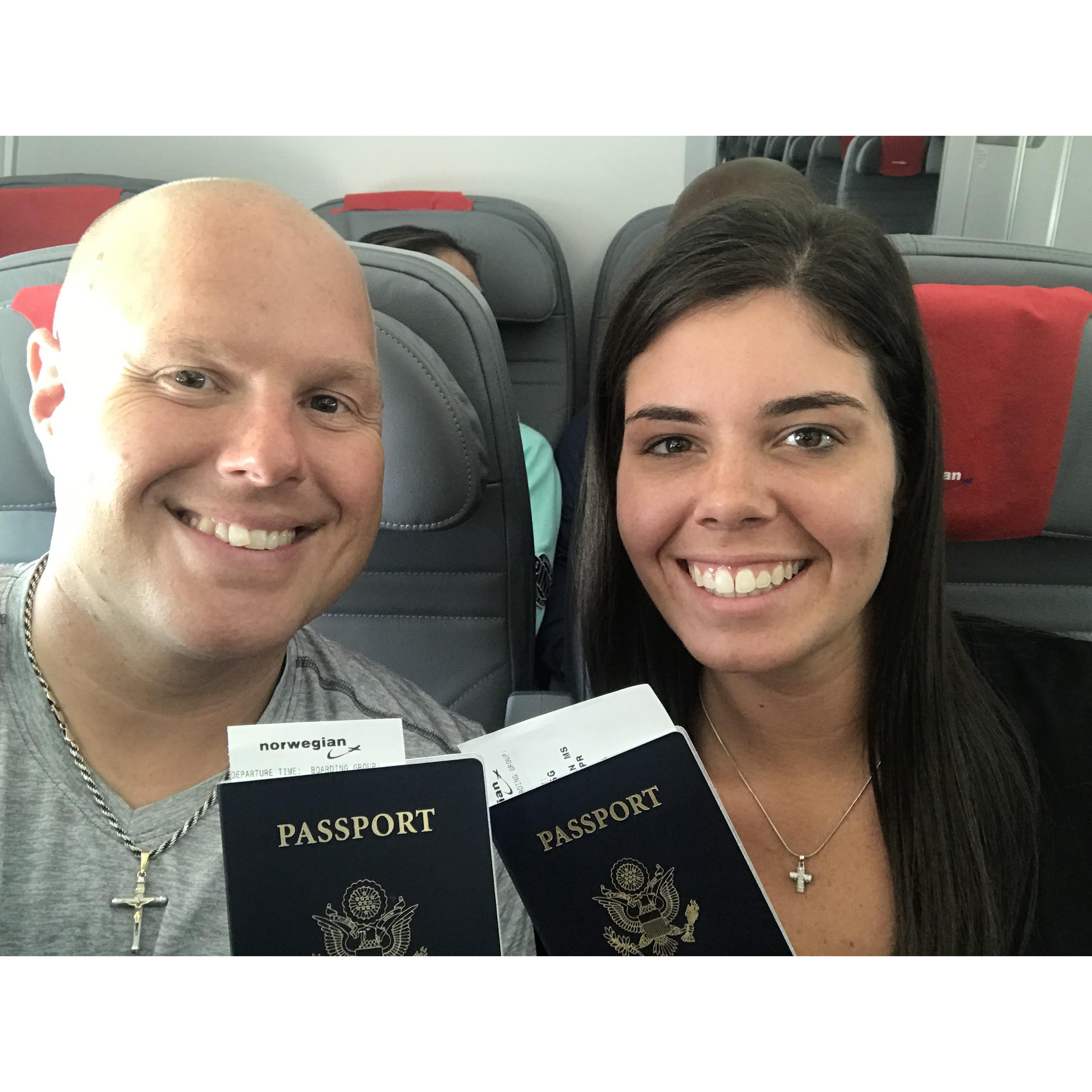 First time out of the USA