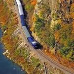 Scenic train ride