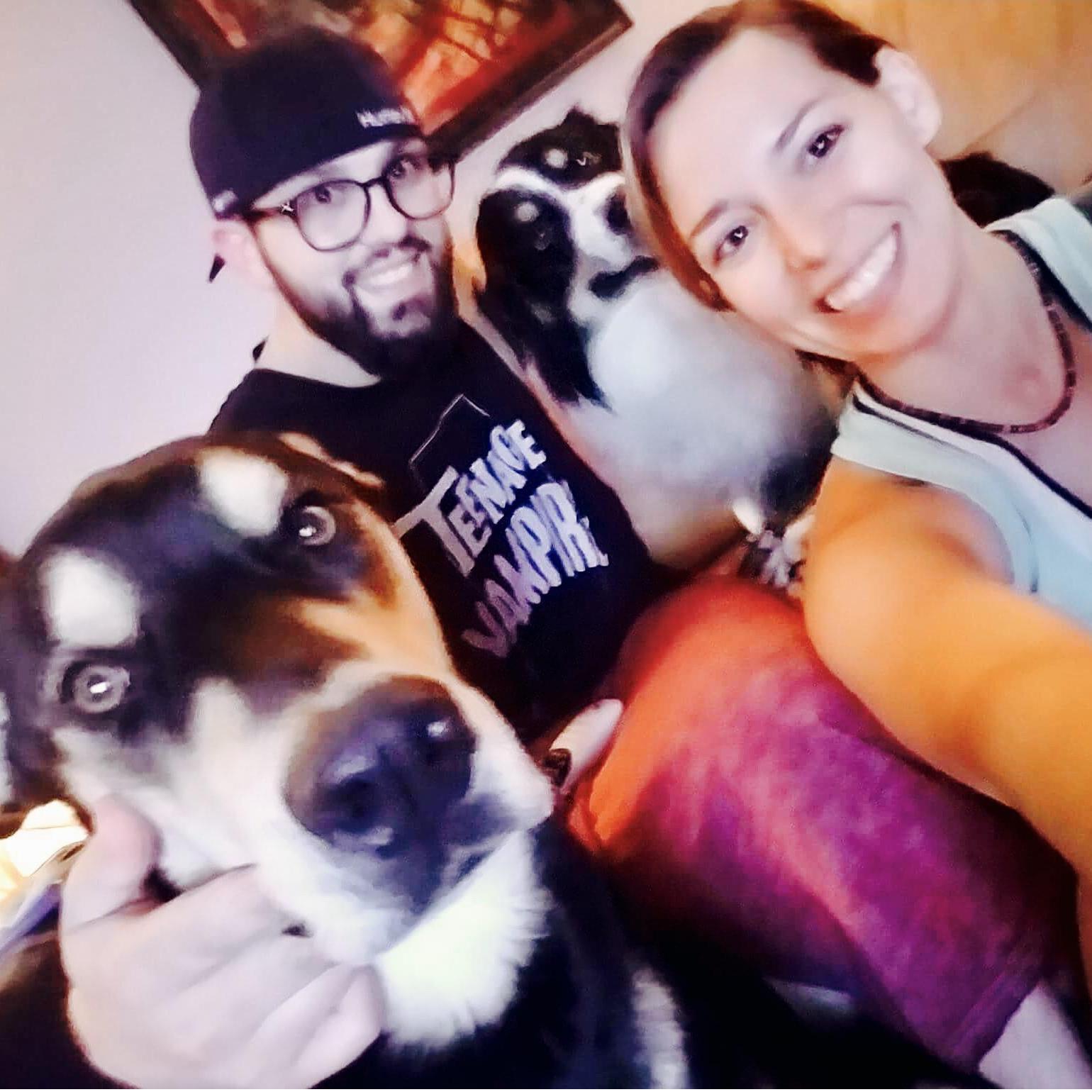 Our first family photo together!