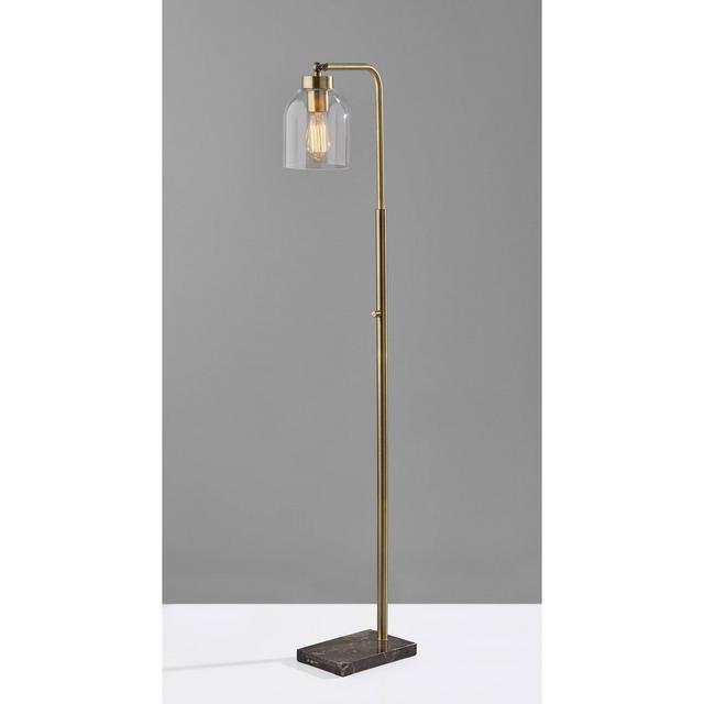 Bristol Floor Lamp Antique Brass - Adesso