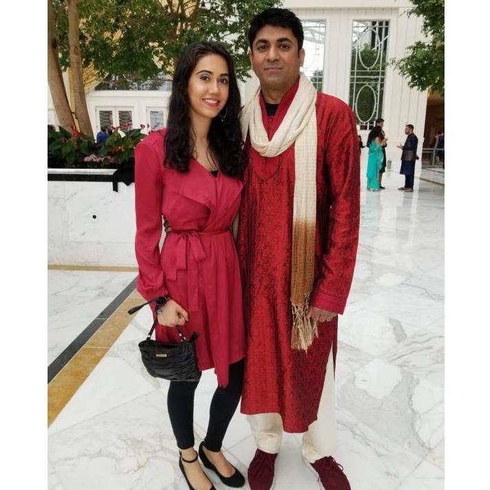 Our friends' wedding. She red my mind!
