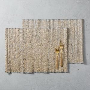 Metallic Laced Placemats (Set of 2)