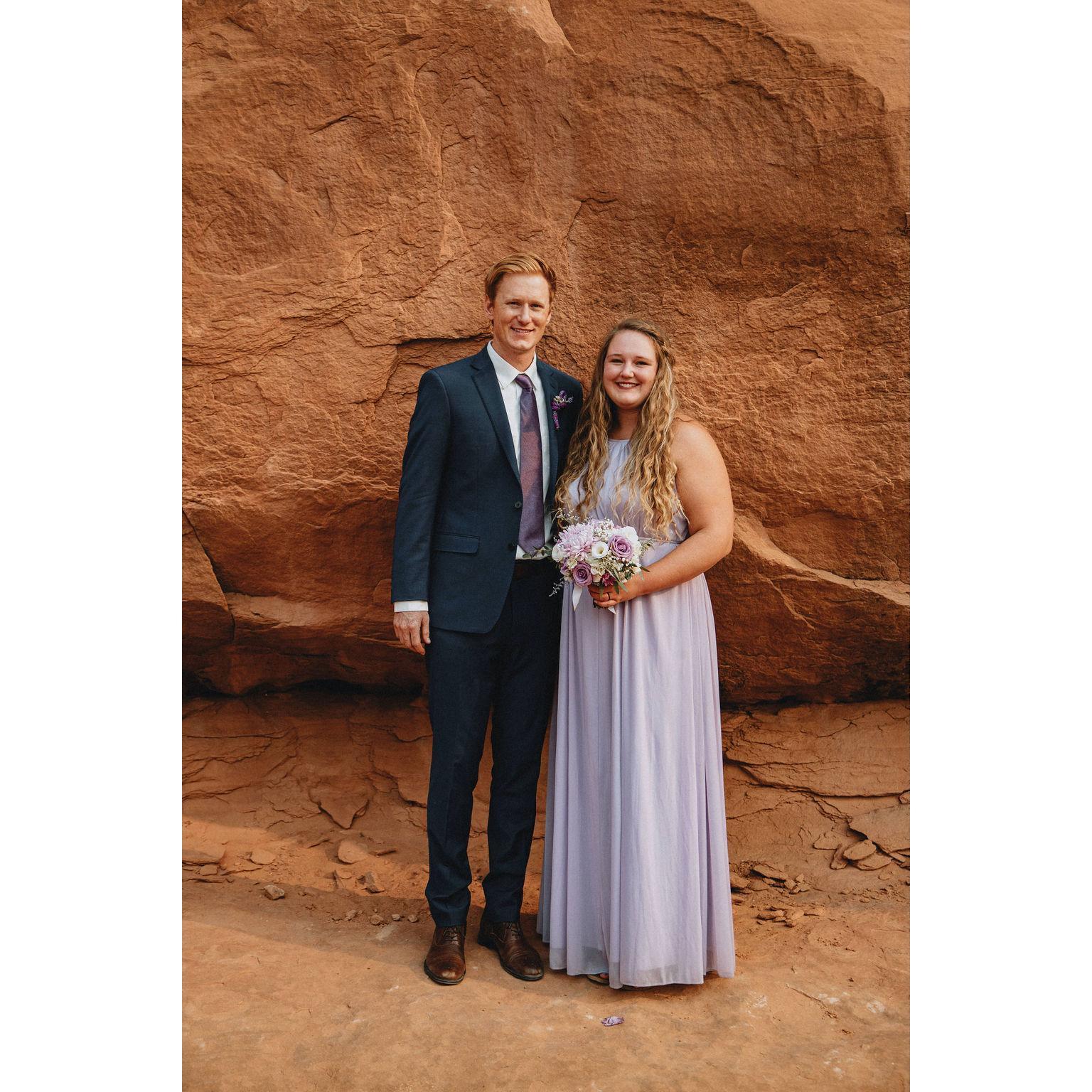 Ben and his sister Nicole