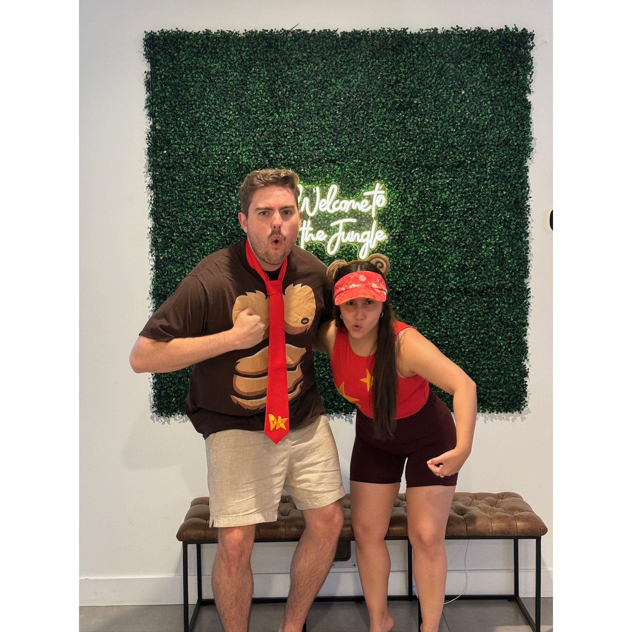 Halloween 2023 - Donkey Kong and Diddy Kong