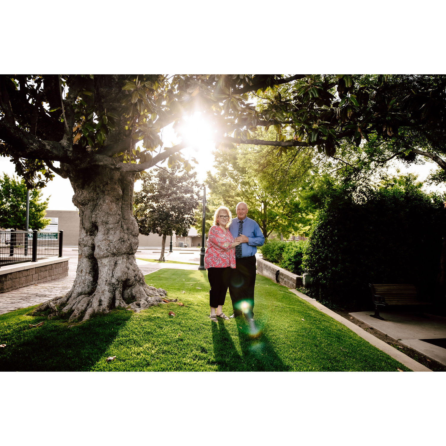 Our engagement photos in downtown Sulphur Springs, TX.