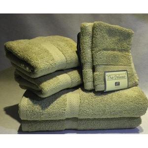 Deluxe Basics 6-Piece Solid Luxury Towel Set