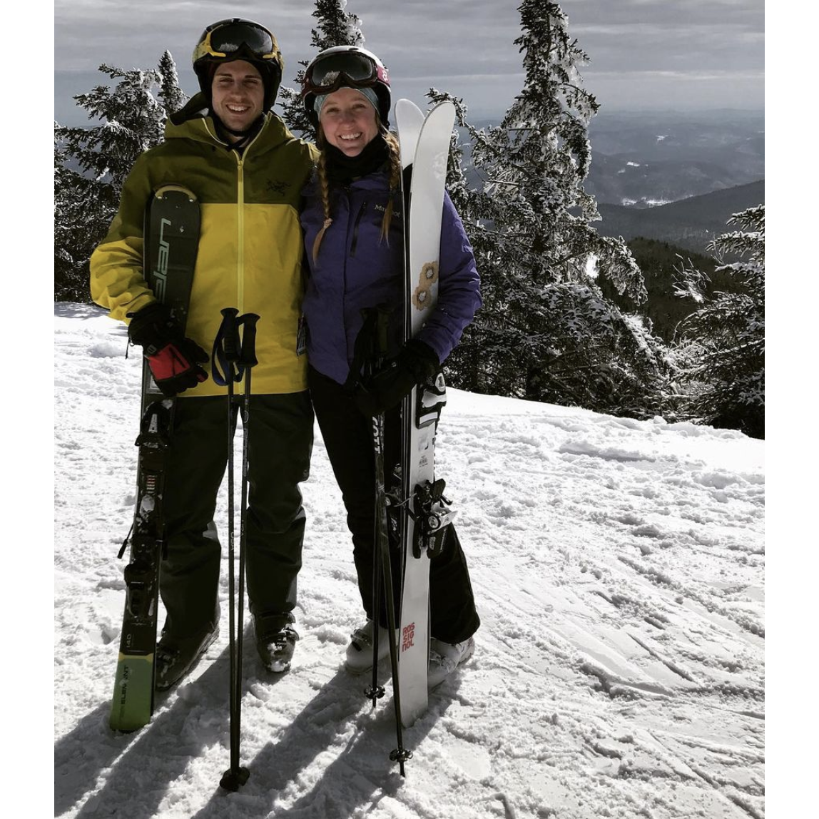 Can you believe that Aaron had never seen snow before moving to New England 6 years ago!? Now he's a big time skier who "crushes" Black Diamonds!