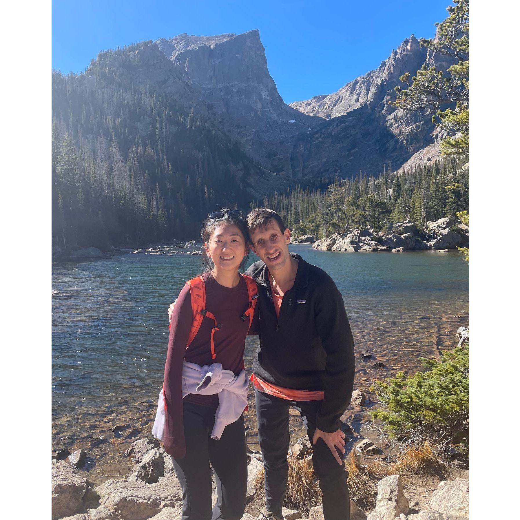 Hiking Rocky Mountain national park