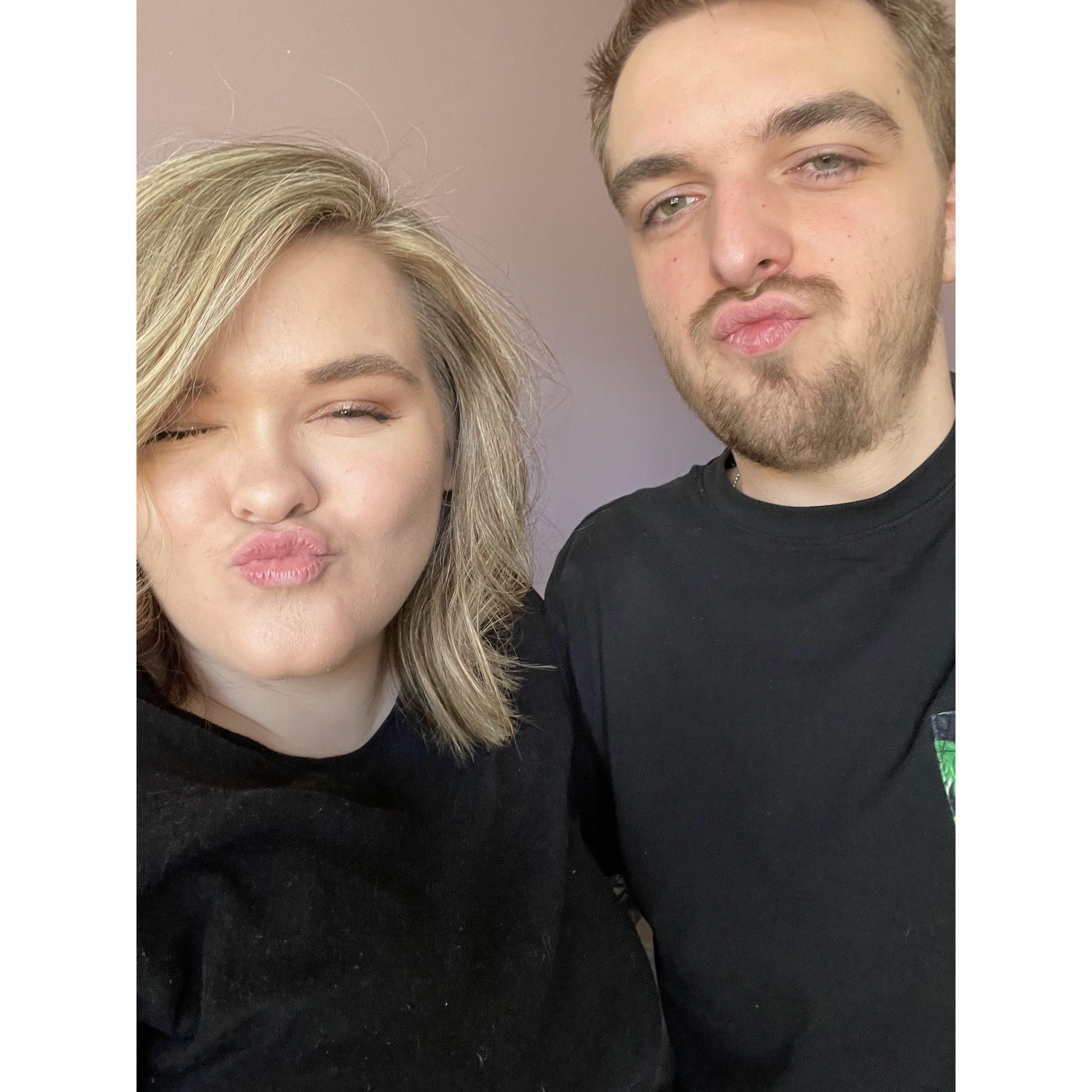 No idea when we took this, it's just really cute!