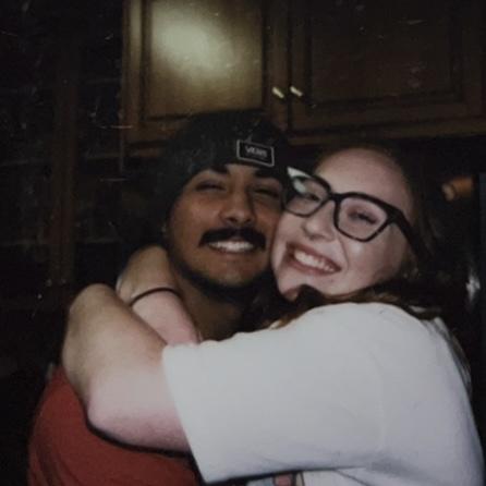 Just us being cuties (again, but Polaroid version)