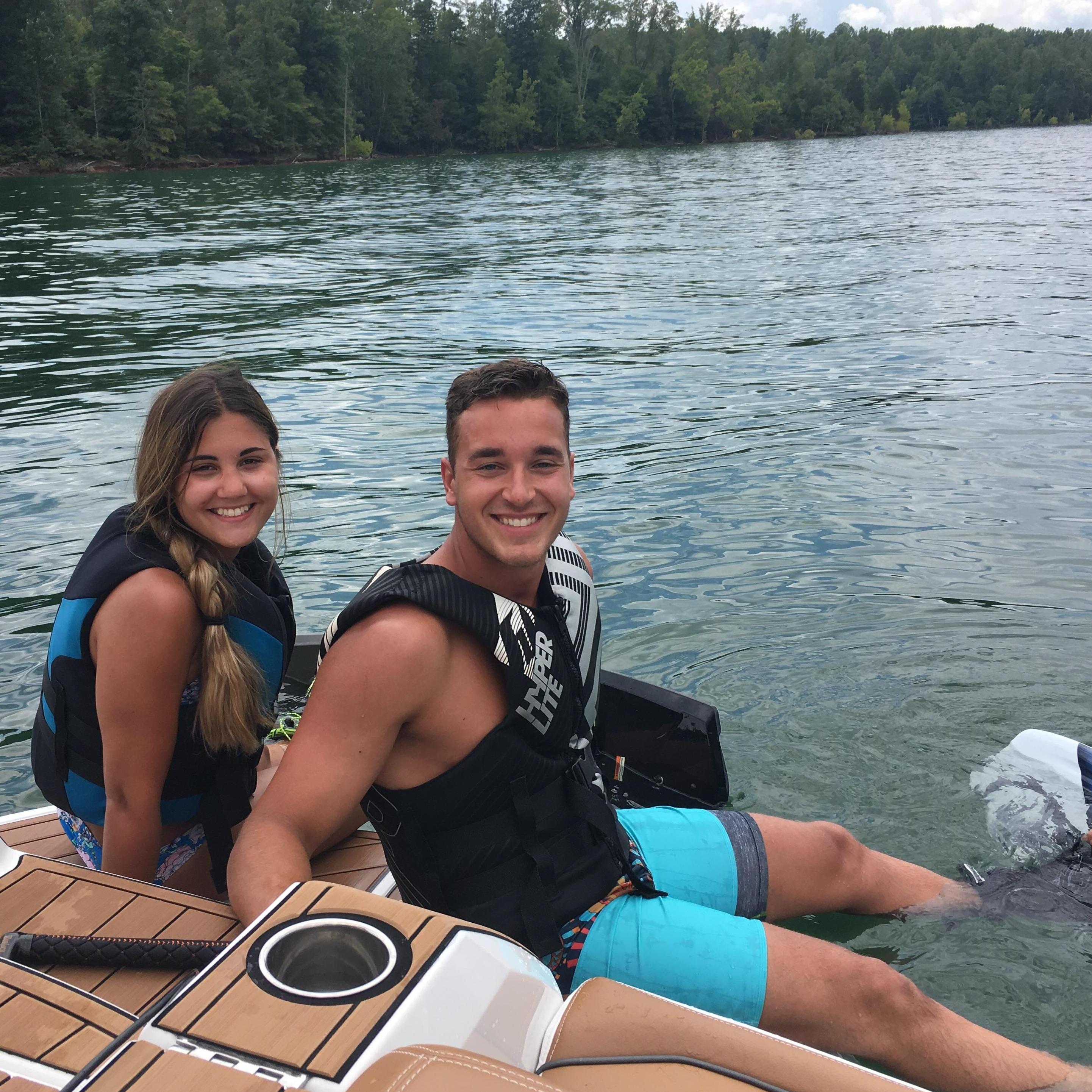 Enjoying summer at the lake!