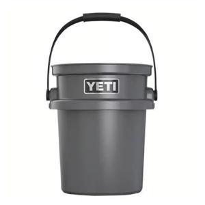 Charcoal YETI LoadOut 5 Gallon Bucket