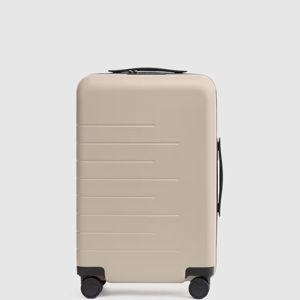 Expandable Carry-On Suitcase - Tan