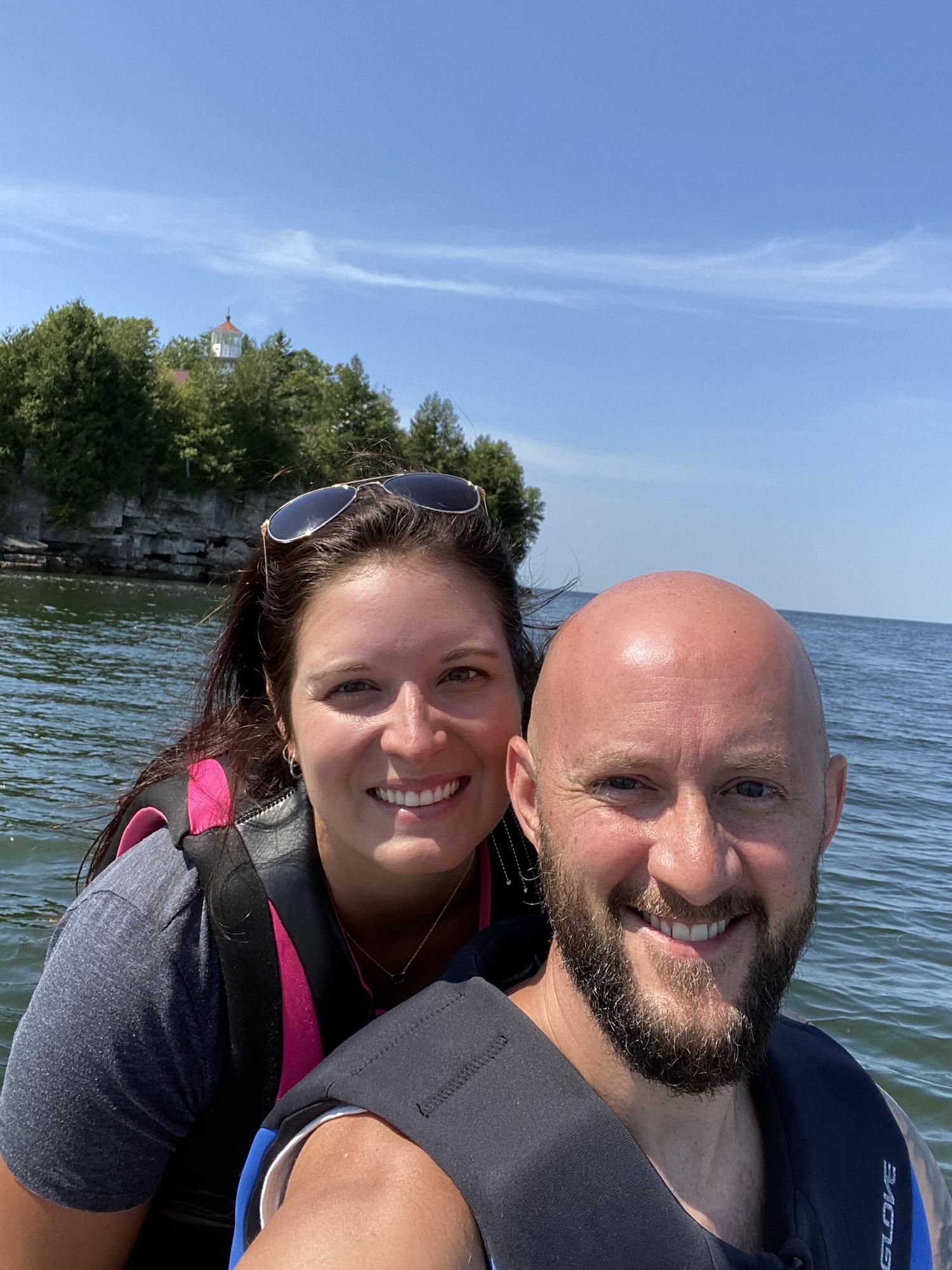 Jess’s first time up to Sturgeon Bay…