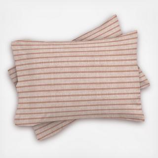 Zhi Stripe Pink Pillow Shams