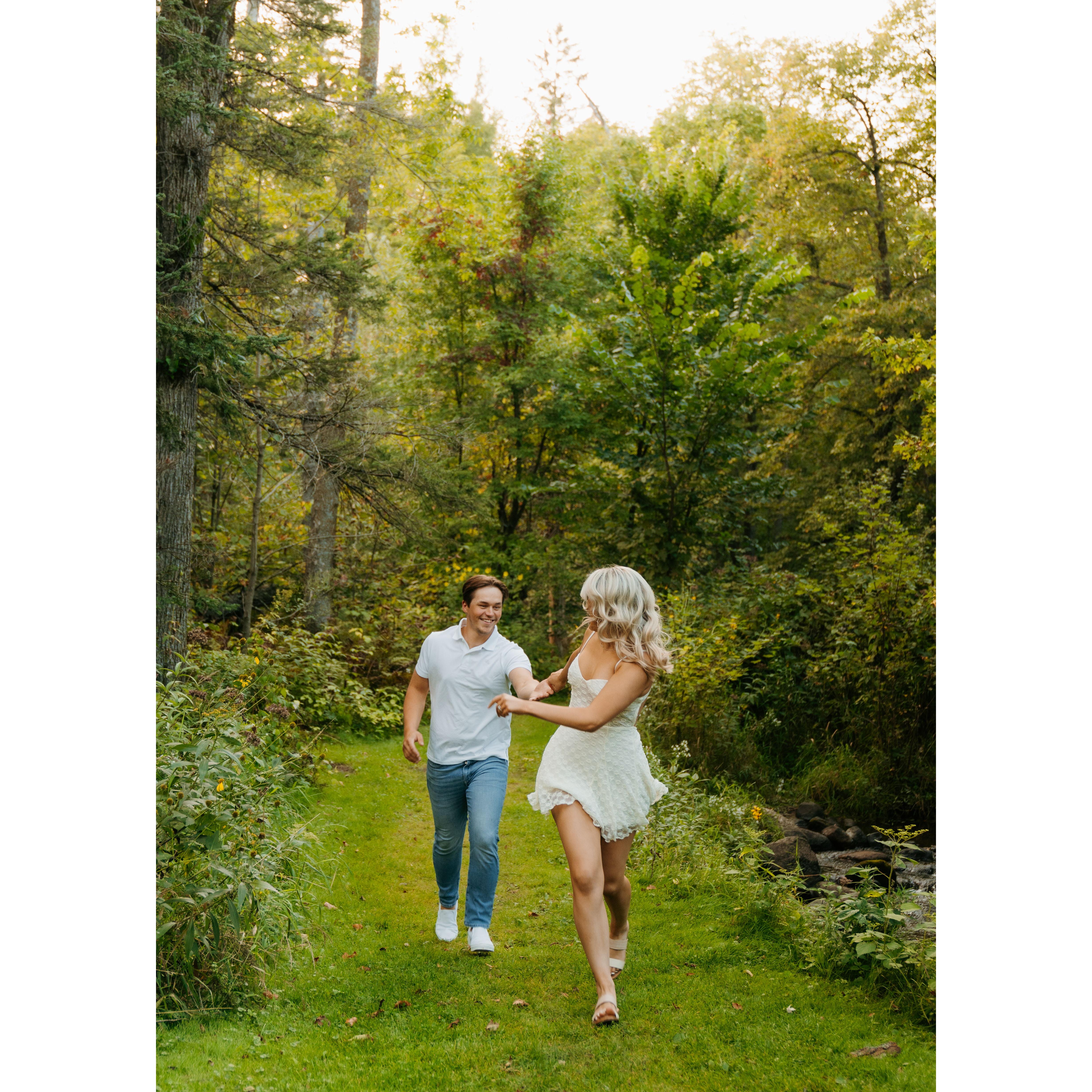 Engagement pictures.