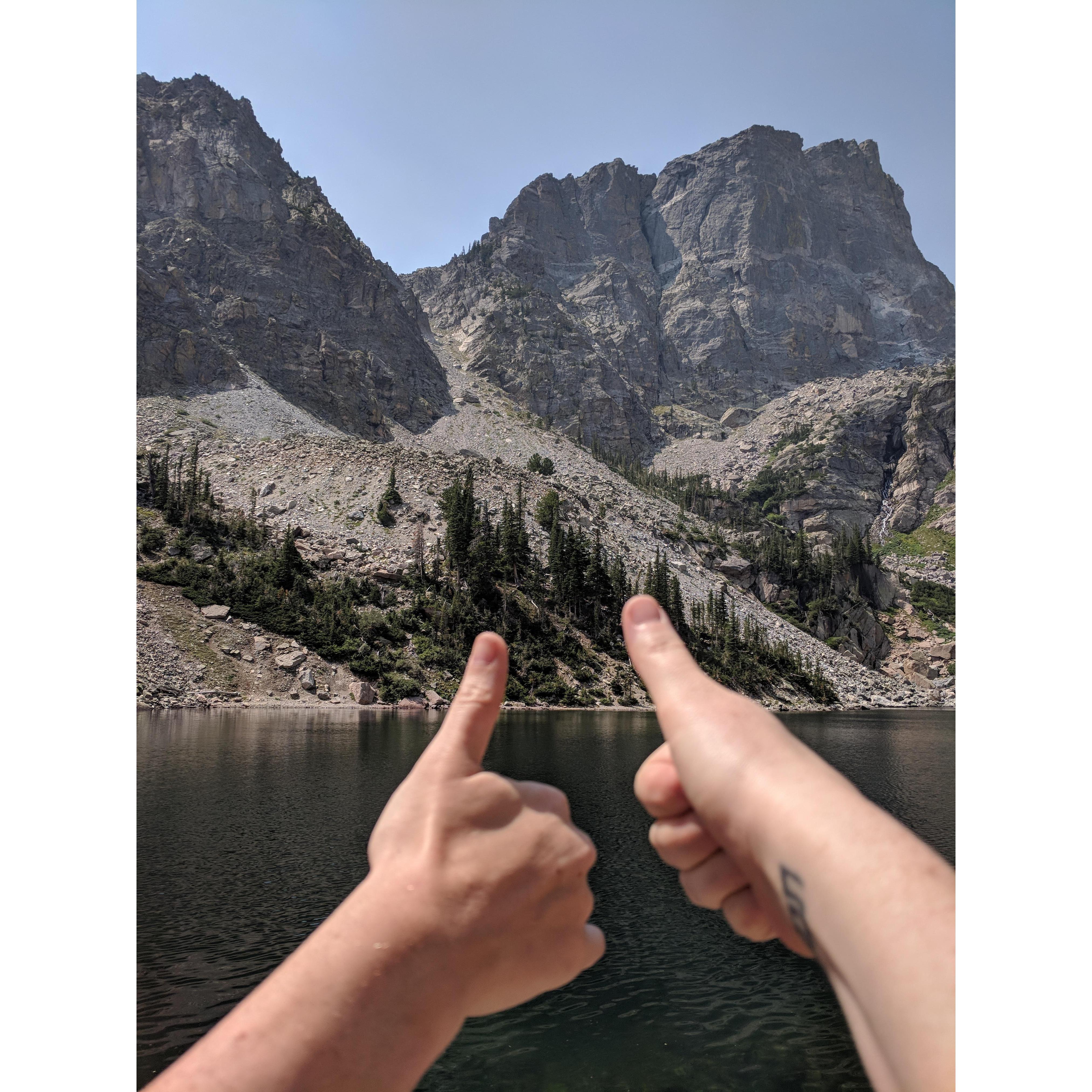 Colorado is where we individually decided this relationship could last forever.