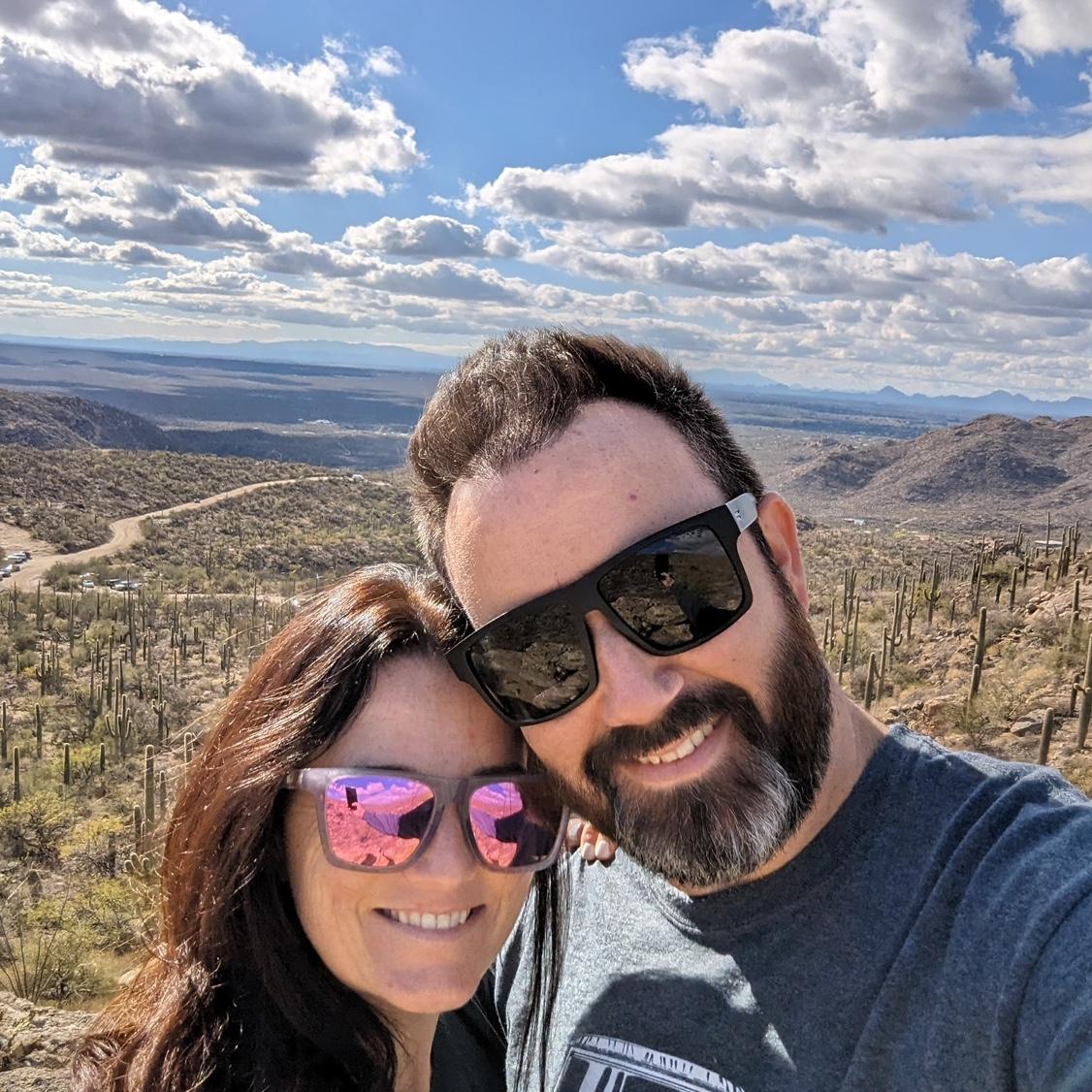 Arizona skies at Christmas time!