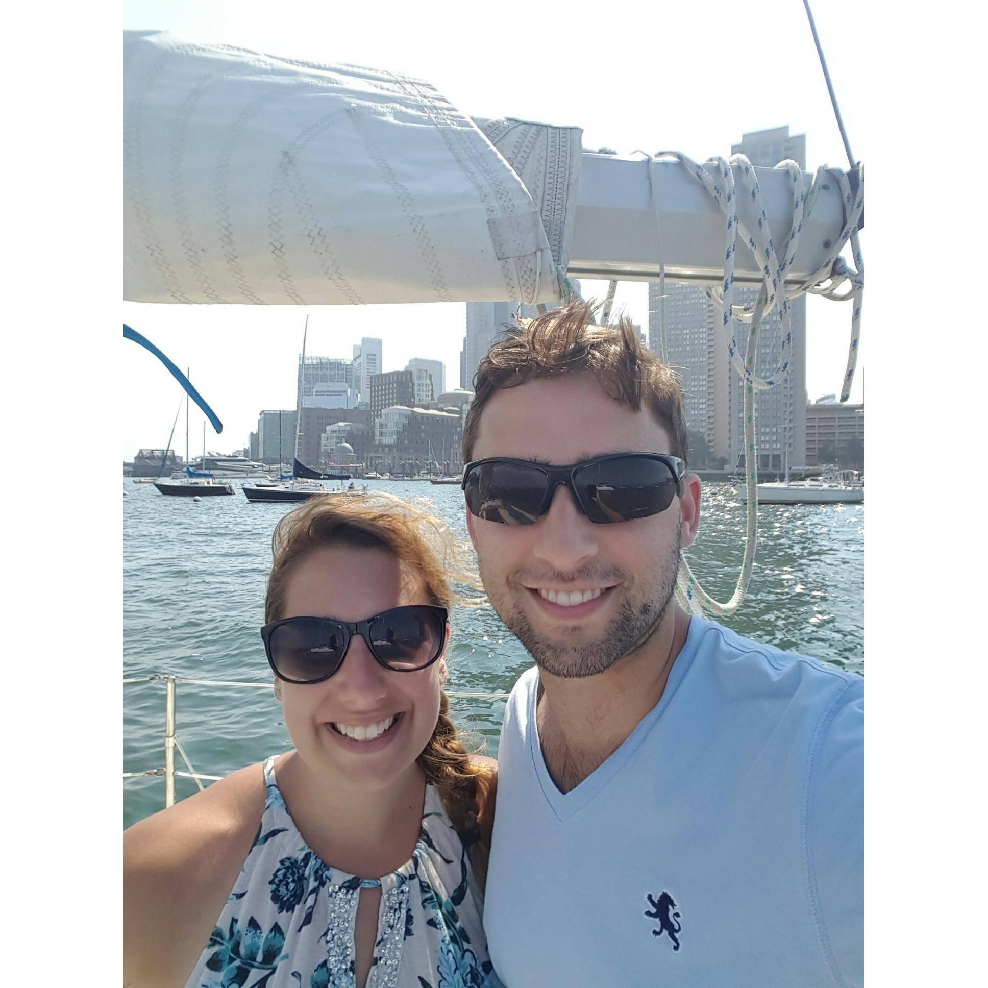 2016 Sailing in Boston Harbor