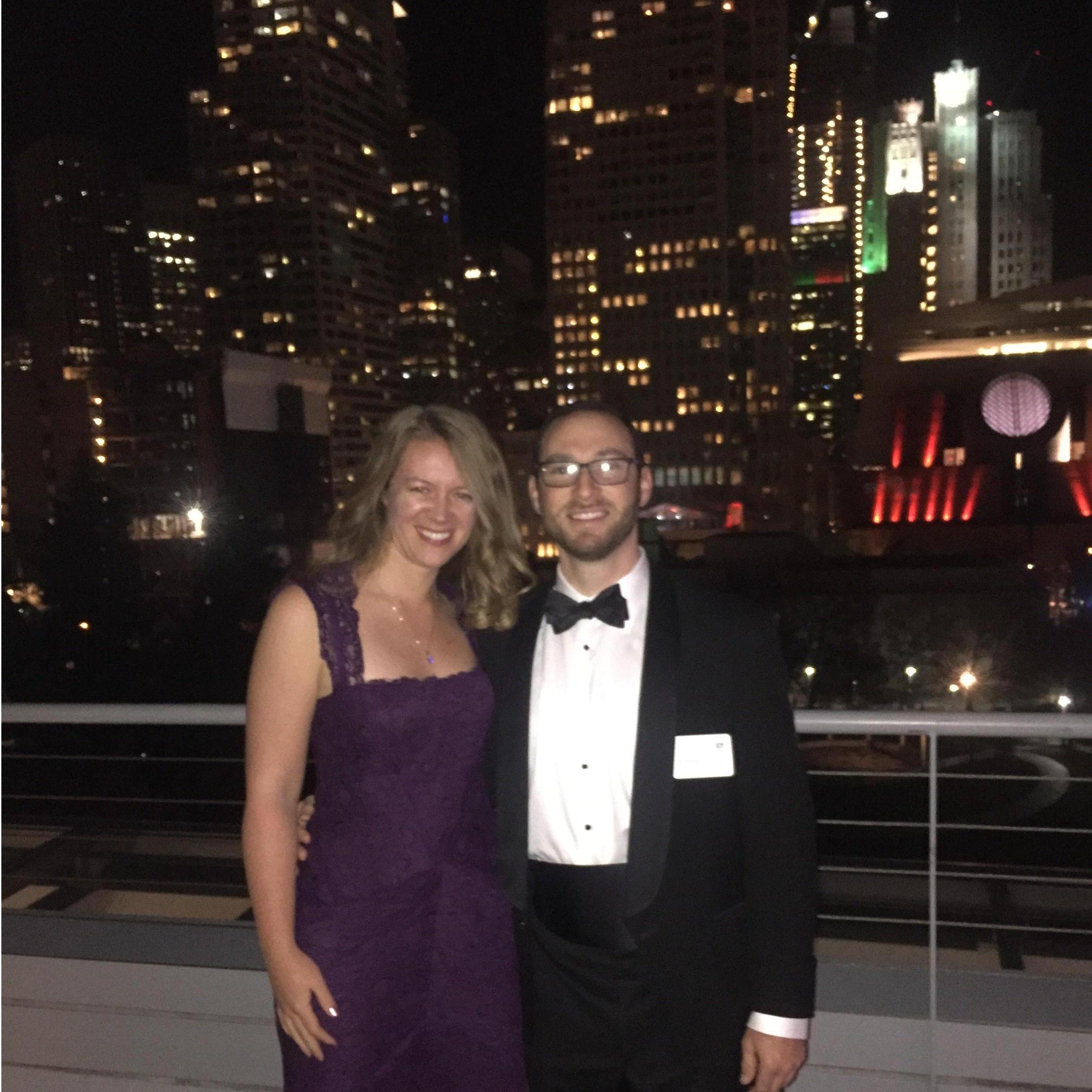 Being fancy