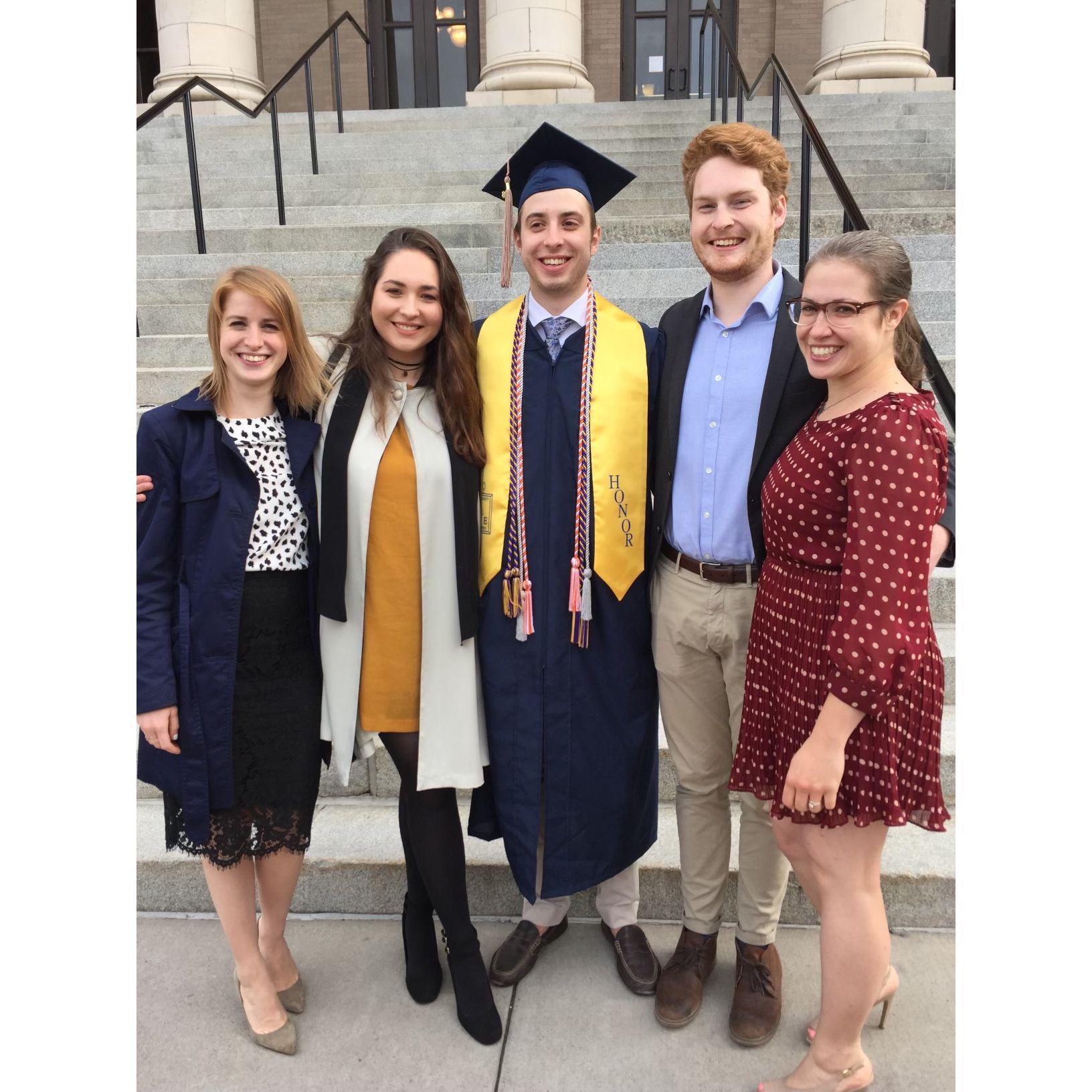 Matthew graduated!