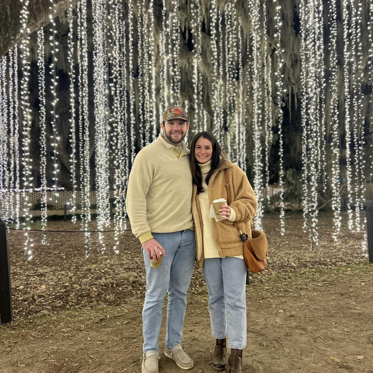 Celebrating the holidays together before going to our separate hometowns!