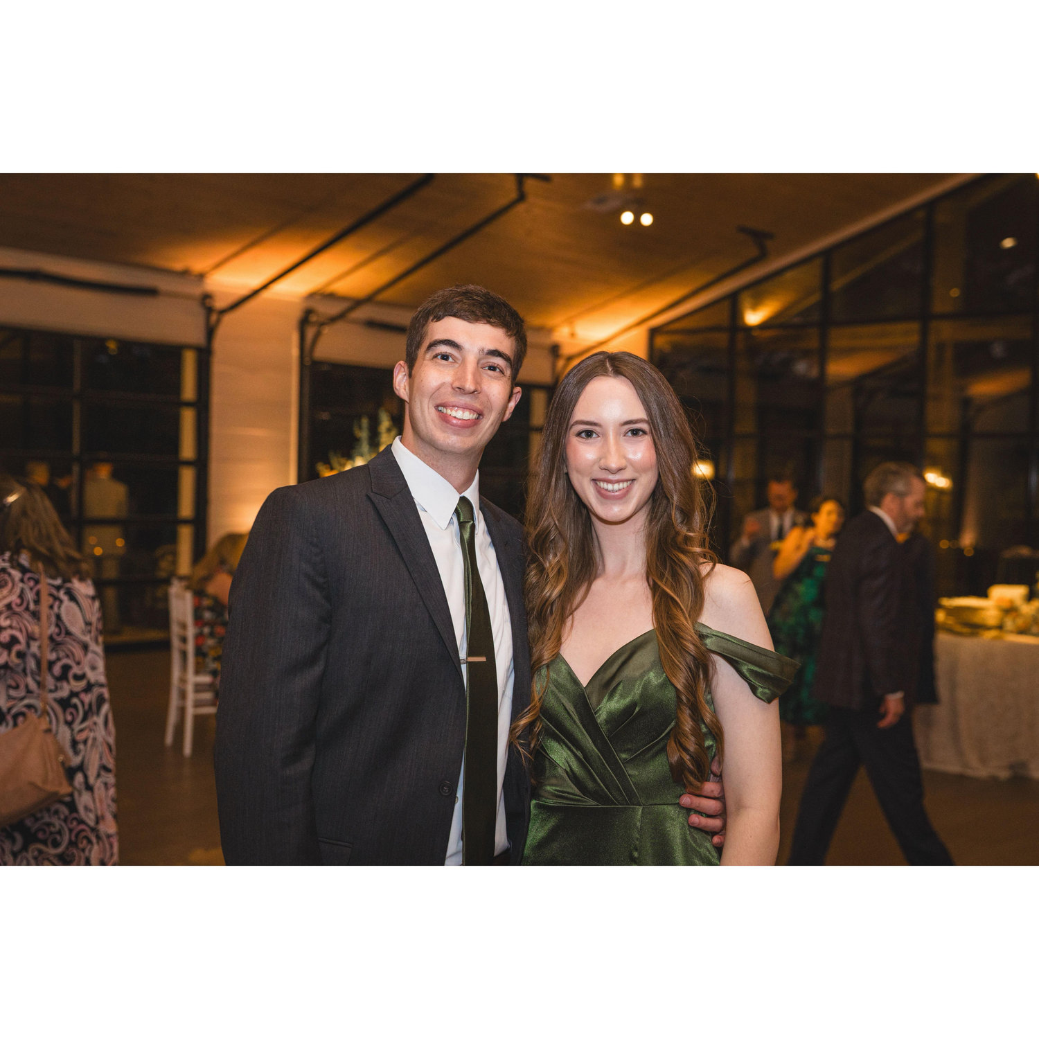 At Karson's wedding in April 2025