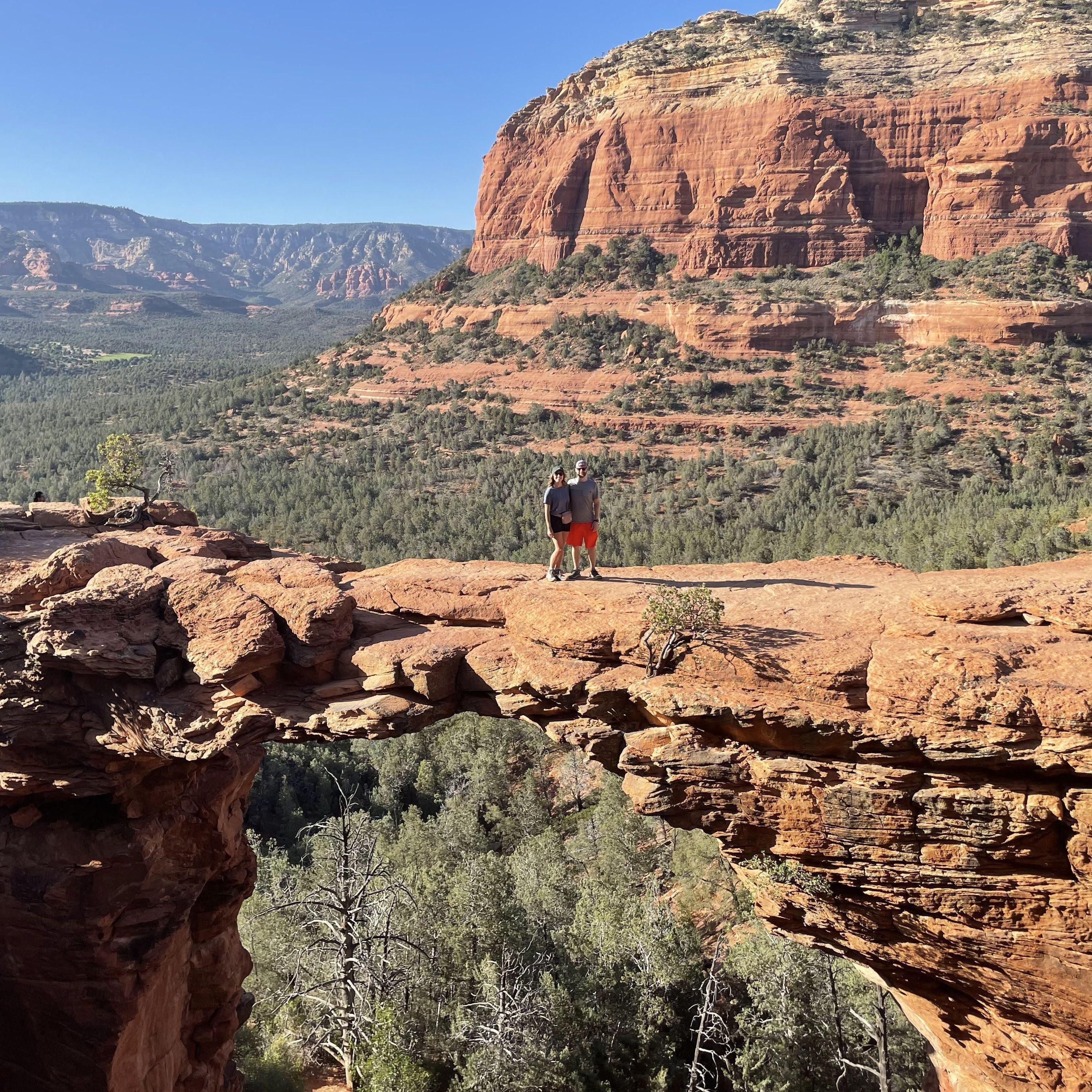 Sedona, AZ during our first real trip together
