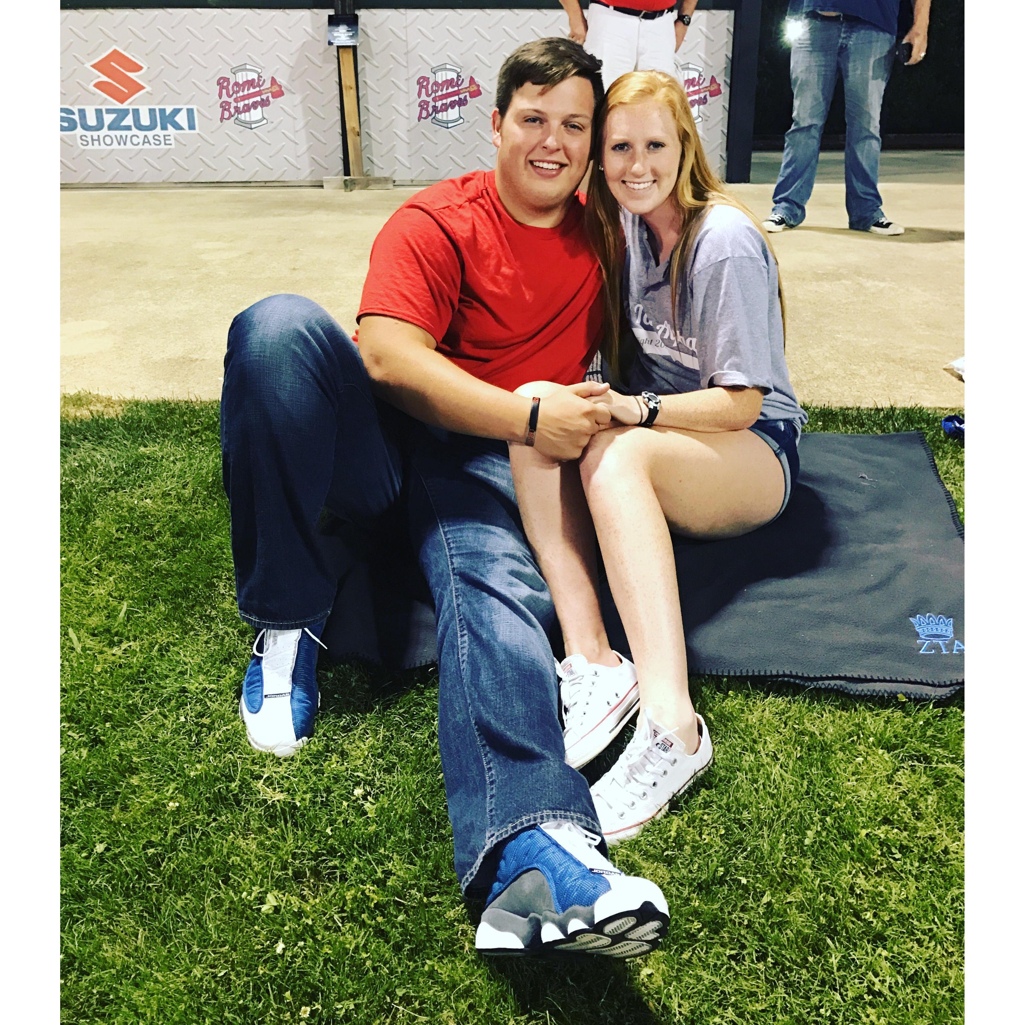 Rome Braves date night