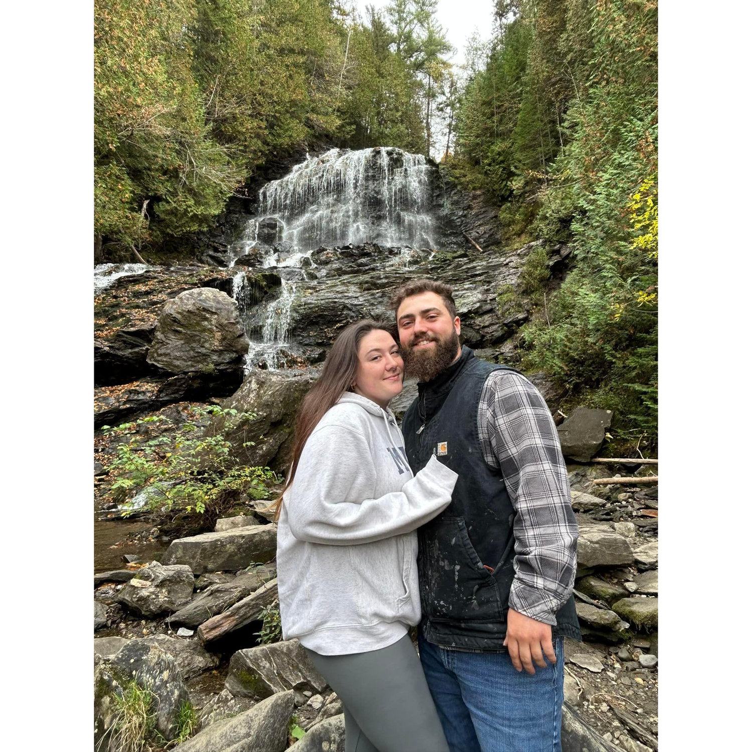 Liz's first time up in Pittsburg, NH 10.07.2023