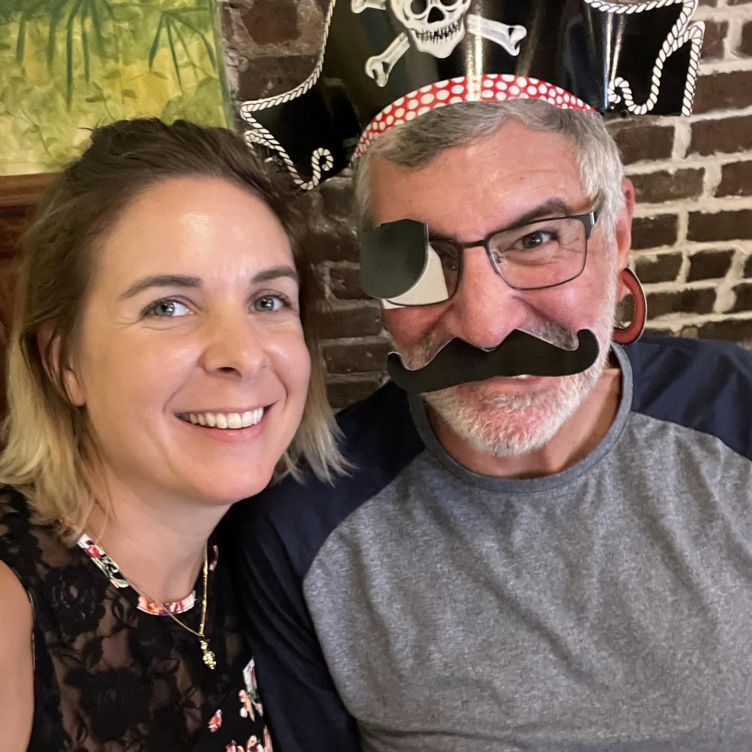 Pirate’s house lunch in Savannah 🏴‍☠️