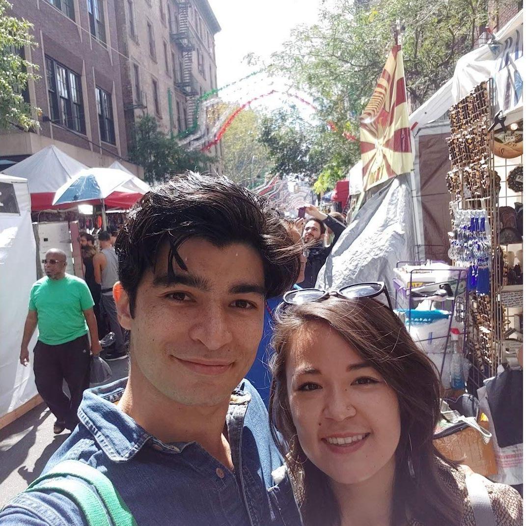 Little Italy our first summer together