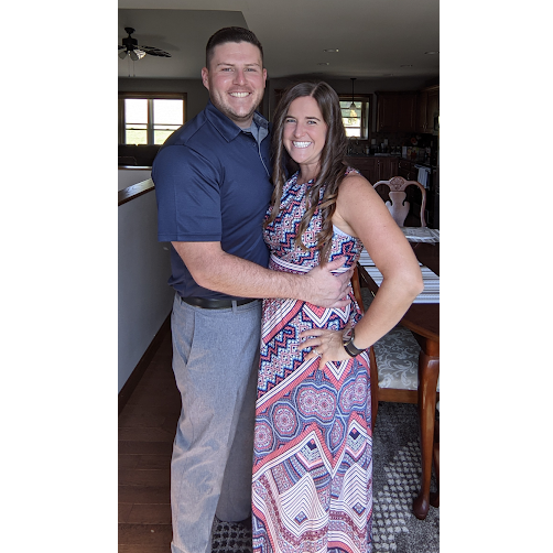 Our first wedding together as an engaged couple!
