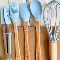 Rae Dunn 5 pieces mini utensils