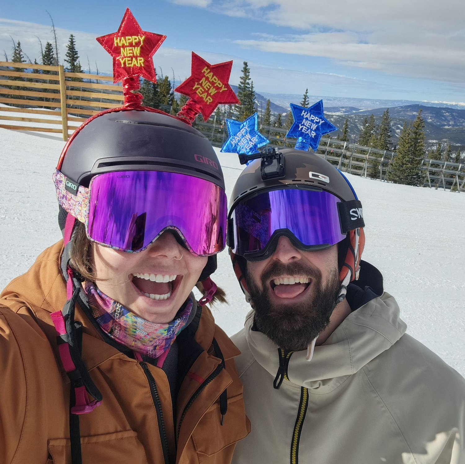One of many ski days