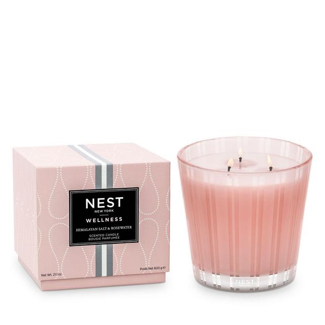 NEST Fragrances Himalayan Salt Rosewater Wick Candle 21.1 oz.