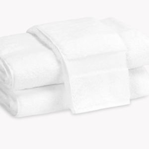 Lotus Towels - White