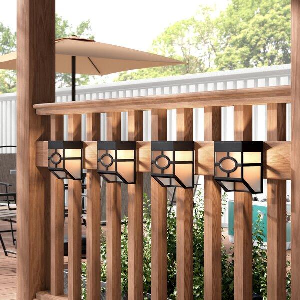 Cullens Solar Powered LED Deck Light Pack (Set of 4)