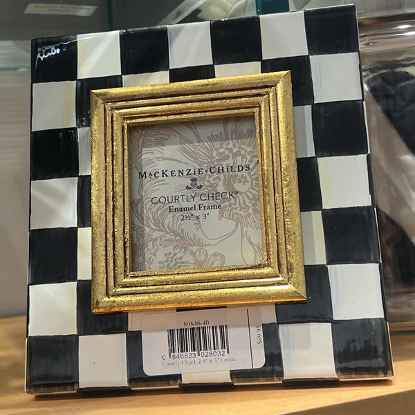 MacKenzie-Childs Check Frame Black